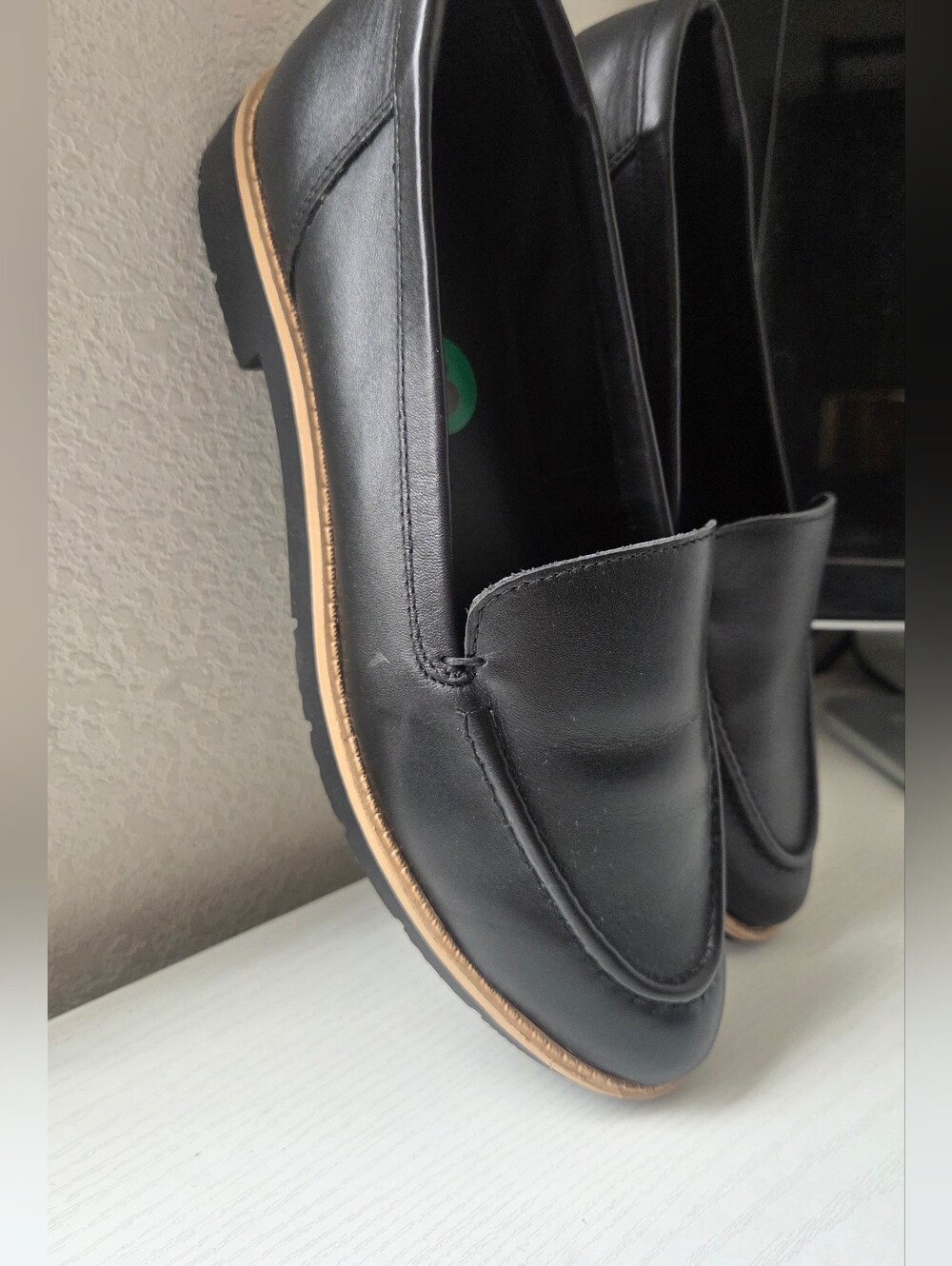 NWT ALDO Women's Rheildanflex Black Slip On Loafers - Size 8